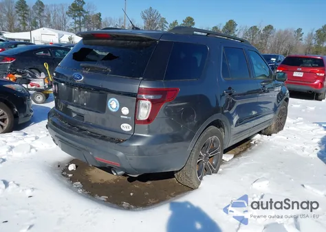 2015 Ford Explorer Sport z USA, uszkodzony, nr VIN 1FM5K8GT4FGA84172